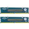Lobamop 2PCS Laptop SO DDR5 RAM a Desktop DDR5 U-DIMM Adattatore Laptop a Desktop SO-DIMM a PC DIMM Scheda di Memoria Tester Scheda