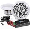 e Audio E-audio Kit con altoparlante Bluetooth da soffitto per il bagno wireless e impermeabile 2 Way Multi
