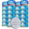 GutAlkaLi 20 pile a bottone al litio CR1616 3 V CR1616 al litio