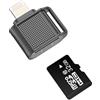 zoyuzan Lettore di schede Micro SD Lightning a telefono cellulare, fotocamera digitale da trasferire per iPhone 14 13 12 Pro Max per Apple iPad scheda TF scheda di memoria Memory Stick dispositivo di