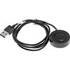 vhbw cavo di ricarica USB compatibile con Garmin Quatix 5, 5 Saphir smartwatch tracker - Stazione di ricarica, nero, 100 cm