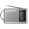 RAYPOW Radio Portatile AM/FM, Mini Radio Tascabile con Altoparlante Integrato, Antenna Telescopica, Presa Cuffie, Funzionamento a Batterie LR20/D, Facile da Usare per Casa, Viaggio e Emergenze