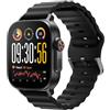 realme Watch 5, Smartwatch con display AMOLED 1.97, Chiamate Bluetooth,Autonomia 14 giorni, Resistenza Acqua IP68, Contapassi/Cardiofrequenzimetro/Sonno, 110+ modalità Fitness, NFC, Black