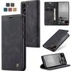 WJXEXRS Cover per Samsung Galaxy S23 Plus 5G, Custodia in Pelle Premium, Supporto Slot per Schede, Portafoglio Kickstand Flip Wallet Magnetica Custodie Porta Carte, Adatto per Samsung S23+ 5G - Nero