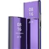 Nshkeji Cover per Samsung Galaxy Z Fold 8 Ultra Custodia Flip a Libro Specchio con Funzione Kickstand Clear View Originale 360° Antiurto Protettiva Custodia per Samsung Z Fold 8 Ultra 5G Cover Case