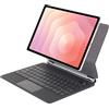 FIABANO Tastiera magnetica Bluetooth Magic Keyboard per Samsung Galaxy Tab S11 da 11 pollici (SM-X730 / SM-X736B), mouse trackpad, retroilluminazione, display digitale a batteria