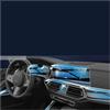 NAUTIG GPS Screen Protector Per BMW Per X5 G05 TPU Pannello Del Cambio Navigazione Schermo Interno Automobilistico Pellicola Protettiva Adesivo Antigraffio(A left steering)