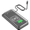 YUMILI Caricatore Wireless Auto, 15W Tappetino Ricarica Wireless Auto, Tappetino Wireless per Auto, Caricatore Wireless iPhone Auto con Qi, Universale per iPhone 17 16 15 14 13 Pro MAX Samsung S24, TipoC 1m