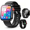 VERVOS Smartwatch con funzione telefono, orologio fitness da 1,83, regalo per uomini e donne, fitness tracker con monitor del sonno, pressione sanguigna, IP68, impermeabile, orologio sportivo max8