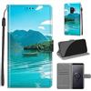 TOMYOU Cover per Samsung Galaxy S9 Plus, barca | Antiurto Protettiva Portafoglio, Slot per Schede, Magnetica, Custodia in Pelle PU, Libro Flip,Funzione Stand