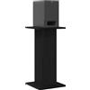 vidaXL Luidspreker standaards 2 st Zwart Eiken 30 x 30 x 60 cm