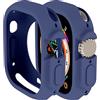Yrzper Custodia compatibile con Apple Watch Ultra 3/Ultra 2/Ultra 49 mm, custodia a tutto tondo antiurto in silicone TPU, custodia protettiva bumper leggera e antiurto antigraffio (blu)
