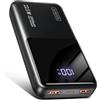 sahesun Power Bank 20000mAh, PD3.0 QC4.0 22.5W Fast Charging PD20W USB C PowerBank Portable Charger with LCD Display 3 Outputs & 2 Inputs for Smartphone and Camping