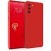 MyGadget Cover per Samsung Galaxy Note 10 - Custodia Protettiva in Silicone Morbido - Case TPU Flessibile - Ultra Protezione Antiurto & Antiscivolo Rosso