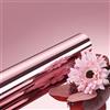 ReWallpaper Adesivo a Specchio Rosa Pellicola Adesiva per Mobili Specchi Rotolo Carta Specchiata Adesiva per Frigorifero Decorativi Porte Armadio Rosa Carta Da Parati Effetto Specchio Muro 40CMx3M