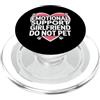 Emotional Support Girlfriend Do Not Pet Fidanzata di supporto emotivo PopSockets PopGrip per MagSafe