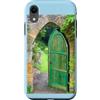 YOUHAVEALIFE Fantasy Cottage Decor Custodia per iPhone XR Stampa ad arco in pietra Cottagecore, decoro Fantasy Cottage