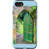 YOUHAVEALIFE Fantasy Cottage Decor Custodia per iPhone SE (2020) / 7/8 Stampa ad arco in pietra Cottagecore, decoro Fantasy Cottage