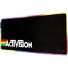 Grupo Erik: Tappetino Mouse XXL Activision | Tappetino Mouse 900x400, Tappetino RGB LED con 14 effetti luce e cavo USB, base antiscivolo, 100% waterproof, Tappetino Gaming LED