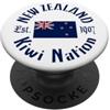 The Kiwi Nation Collection Nuova Zelanda Kiwi Nazione Est. 1907 PopSockets PopGrip Adesivo