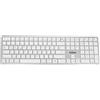 Nilox, Tastiera Wireless 110 Tasti, Bluetooth 5.2 e 2.4 GHz, Silver