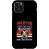 Halloween Raccoon Night Fun Custodia per iPhone 11 Pro Dolcetto O scherzetto procione doppio percorso strategia Halloween