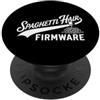 3D Printing Maker Hobbyist Apparel 3D Printing Spaghetti Hair Firmware Failed Print Humor PopSockets PopGrip Adesivo