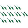LINK LK6U005VS10 - cavo rete categoria 6 non schermato utp colore verde halogenfree mt 0,5 slim confezione da 10 pezzi