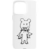 Cute Scary Bear Monster Halloween Appare Custodia per iPhone 15 Pro Max Simpatico mostro orso spaventoso con mantello Halloween
