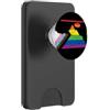 LGBTQ Progress Pride Flag Designs Bandiera del progresso Campeggio Montagna LGBT Arcobaleno Gay Pride Escursionismo PopSockets PopWallet per MagSafe