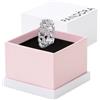 Pandora Bague pour Femme en Argent pavé 193557C01, Argent Sterling, Zircone cubique
