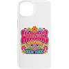 Utopia Sport New York Shop Custodia per iPhone 14 Plus Stampa Woodstock Catskills New York Groovy Shamrock