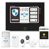 ITALIAN ALARM - Allarme Casa Senza Fili Anti Jamming, Antifurto Casa Wireless Anti Jammer con Schermo Touch 7, Supporta SIM GSM 4G, Gestione Smart con APP, Assistenza Telefonica Italia