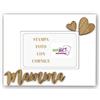 GIFART Cornice Personalizzata Festa della Mamma con foto - Quadretto Portafoto Personalizzabile con immagine (Mamma)