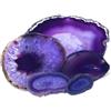CrystalAge Agata Slice Viola - Mini