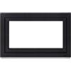 Framex Finestra in plastica per cantina, triplo strato (32 mm), anta-ribalta DIN destra, 100 x 50 cm / 1000 x 500 mm (l x H), interno bianco/esterno antracite