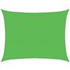 vidaXL Zonnezeil 160 g/m² 6x7 m HDPE lichtgroen