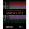 Frank D. Cook Harley Glynn Audio Production Basics with Cubase 10.5 (Tascabile)