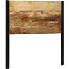 vidaXL Testiera 100 cm in Legno Massello di Mango e Ferro