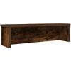 vidaXL Keukenrek stapelbaar 60x15x16 cm bewerkt hout gerookt eiken