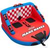 VEVOR Tubo Gonfiabile Gommone Trainabile per Mare Giochi Acquatici, Tubo Gonfiabile Trainabile Capienza ca. 2 Persone Carico max 154 kg, Gommone a Divano per Barche Gioco d'Acqua Copertura in Nylon
