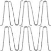 ABOOFAN Set di 10 molle di ricambio per tagliaunghie, molla in acciaio inox per pinze per unghie incarnite, parti per riparazione di manicure e pedicure, compatibili con la maggior parte dei