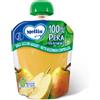 Mellin Merenda 100% Frutta Pera dal 6° mese Senza Zuccheri Aggiunti, 90g
