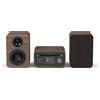 Pure Compatto HI FI CLASSIC Stereo Mini Bluetooth Coffee brown e Walnut 2x 20w 25459