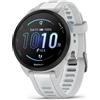 Garmin Smartwatch ( AMOLED ) FORERUNNER 165 Music Mist grey e Whitestone 43 mm 010 028