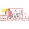 P-Beauty Cosmetic Accessories Set per il lifting delle ciglia - Starter Kit - Onda delle ciglia - Plastificazione delle ciglia - Set da 7 pezzi - incl. 5 cuscinetti in gel per occhi
