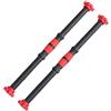 FUNOMOCYA Barra Manubri 50 CM Acciaio, Set 2 Collari Spinlock con 4 Dadi, Impugnatura Sicura per Riscaldamento e Allenamento Spalle in Palestra Colore Casuale