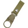 Generic Clip con fibbia per bottiglia, anello porta bottiglia d'acqua - fibbia per bottiglia d'acqua in nylon portatile - tracolla per zaino per attività all'aperto, escursionismo