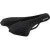 Selle San Marco BIOAKTIVE Sportive Small Gel Open-Fit - Sella bici city e trekking con foro anatomico, gel e Biofoam, ergonomica, sistema Fusion, inserti riflettenti - Taglia S2, Nero