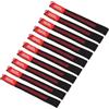 Toyvian 10 Pezzi Cinghie per Gambe da Bicicletta Regolabili e Leggere in Gomma e Tessuto per Ciclismo e Mountain Bike